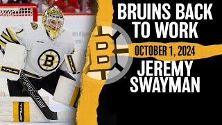 Bruins Analysis Jeremy Swayman Contract Negotiations Become Public [upl. by Otirecul303]