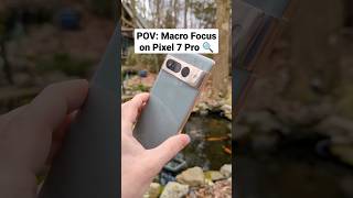 POV Your Pixel 7 Pro gets a better look up close 🔍 shorts Pixel7 Pro [upl. by Aydidey]