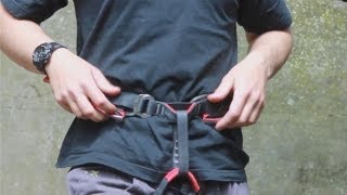 Learn to Use a Climbing Harness [upl. by Eeltrebor]