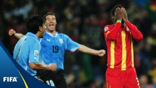 Uruguay v Ghana  2010 FIFA World Cup  Match Highlights [upl. by Ayikur]