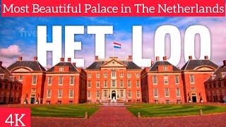 Het Loo Dutch Versailles Wzlking Tour 🇳🇱 Most Beautiful Palace in Netherlands 4k marveler [upl. by Neerod]