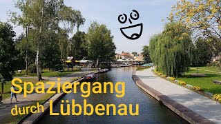 Spaziergang durch Lübbenau im Spreewald [upl. by Einaffets]