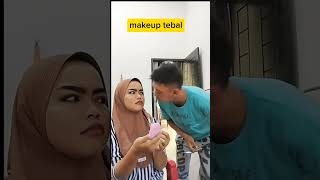 Makeup tebal comedy comedyterbaru lucu comedyindonesian shortvideo funny ngakak comedylucu [upl. by Ayle770]