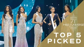 71st MISS UNIVERSE  Top 5 PICKED  Miss Universe [upl. by Nived]