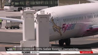 Civil Aviation Authority hears claims of 74 Safair foreign ownership [upl. by Mutz]