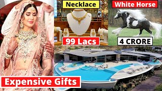 Katrina Kaifs 10 Most Expensive Pre Wedding Gifts From Bollywood  Salman Khan Akshay Kumar Tiger [upl. by Ginnie]