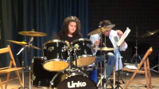 Jovanotti  Penso Positivo Drum Cover  Rebecca Rava 2014 [upl. by Wende]