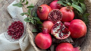 How to peel a pomegranate  Naranjas del Carmen [upl. by Malcom]