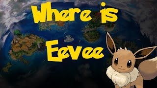 Where Is Eevee Gift Pokemon Pokemon SunMoon [upl. by Eldridge]