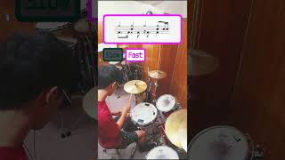 Polyrhythm  Polyrhythmic Beat drumlessons drumming drums [upl. by Kreitman]