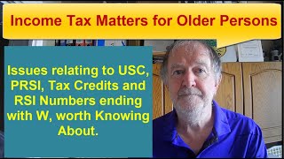 Income Tax Matters for Older Persons [upl. by Eolande]