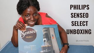 Unboxing My New Philips Senseo Select Coffee Machine [upl. by Clapper]