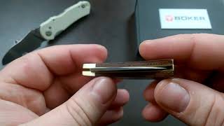 Böker Pocket Palisander  EDC Zwerg in klassischer Optik  30 Tage 30 Videos Tag 21 [upl. by Baese]