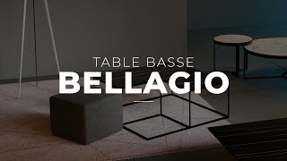 Table basse BELLAGIO  Design et gain de place [upl. by Ydnil]