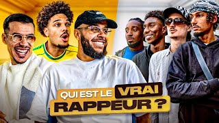 QUI EST LE VRAI RAPPEUR  Avec Evan amp Hamza Pvris [upl. by Brockie]