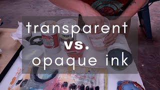 Using Transparent vs Opaque Ink in Screen Printing [upl. by Buatti417]