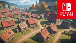 Top 10 MustPlay City Building Games on Nintendo Switch [upl. by Chute]