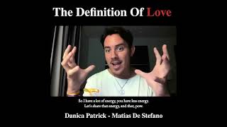 MatÍas De Stefano  The Definition Of Love  Ep 201shorts [upl. by Esli196]