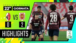 Bari vs Reggiana 02  Vittoria in trasferta e sorpasso della Regia  HIGHLIGHTS SERIE BKT 20232024 [upl. by Narmi]