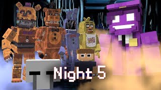 MINE Nights at Freddys ORIGINS  Night 5  Five Nights at Freddys Minecraft Roleplay [upl. by Nedra]