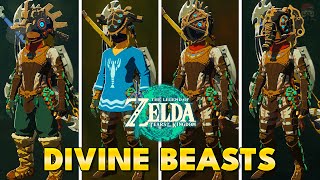 Zelda Tears of the Kingdom  All Divine Beast Masks Locations [upl. by Enyedy517]