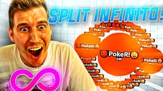 EL NUEVO AGARIO MÁS DIVERTIDO  SPLIT INFINITO [upl. by Giulia311]