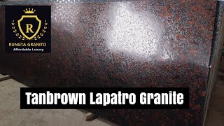 Tanbrown Lapotra Finish Granite II 91 8919400874 [upl. by Ellecram]