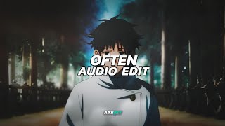 Often Kygo Remix  The Weeknd『Audio Edit』 [upl. by Nhguaved]