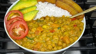 The Tastiest Curry ChickpeaPlant BasedJamaican StyleTHE RAINA’S KITCHEN [upl. by Deelaw]