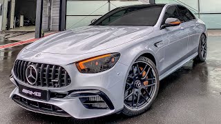 ALL NEW 2021 E63 AMG SEDAN Walkaround SOUNDCHECK [upl. by Frechette]