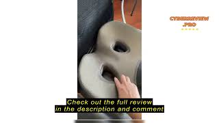 Review Loutytuo Seat Cushion Pillow100 Memory Foam and Washable Coverfor Office ChairCar Seat an [upl. by Albert]