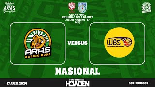 ARAS GADING MUDA TANGERANG vs WBS SURABAYA KEJURNAS U17 BOGOR 2023 [upl. by Manlove]