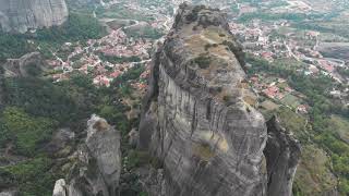 The Meteora Monasteries Kalambaka Greece Drone video in 4k [upl. by Arakaj]