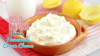 How to Make Cream Cheese  Gemmas Bold Baking Basics Ep 11 [upl. by Gianni]