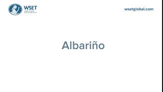 How to say it Albariño [upl. by Ier]