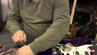 DIY How to Replace a Guitar Pickup [upl. by Gschu]