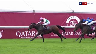 BLUESTOCKING brings home PRIX DE LARC DE TRIOMPHE glory [upl. by Anderer54]