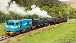 Trenes Museo Vasco del Ferrocarril XXV Aniversario 2019 Azpeitia Santuario de la vía estrecha 🚂💨 [upl. by Sanborn]