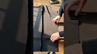 Ironing techniques for setting trousers [upl. by Novar]