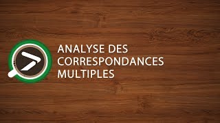 16 Analyse des Correspondances Multiples dans Excel avec XLSTAT [upl. by Gardel]