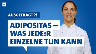 Ausgefragt – Dr Clarissa Schulze zur Wiesch – Adipositas Was jeder Einzelne tun kann [upl. by Sukramal]