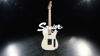 Squier Affinity Telecaster MN Arctic White  Gear4music demo [upl. by Suoivatra766]