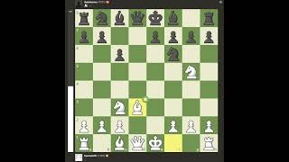 CaroKann Defense ICBM Variation chess chessgame chesspuzzle checkmate [upl. by Latoniah]