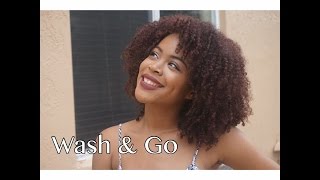 STRETCHED amp VOLUMINOUS Wash and Go [upl. by Yromem]