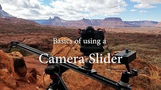 How to Use a Camera Slider  Using a Slider While Shooting a Timelapse [upl. by Fruma]