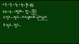 Expresiones algebraicas con fracciones [upl. by Micah]