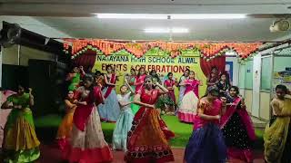 Wonderful Bonalu Dance performance by our High school Students [upl. by Alla]