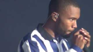 FRANK OCEAN quotCaliforniaquot LIve  Bråvalla Festival June 28 2013 [upl. by Aivyls]