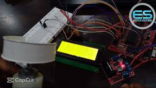 Interfacing DC Motor amp 16x2 LCD Display with 8051 MicroControllerRotating Motor Clockwise Direction [upl. by Viva]