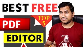 top 5 free pdf editor software  best online pdf editor free  pdf edit kaise kare [upl. by Gerrilee]